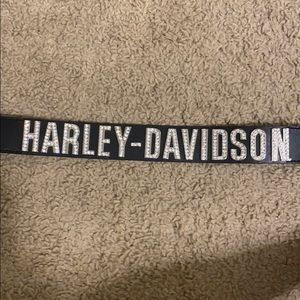 COPY - Harley Davidson rhinestone belt